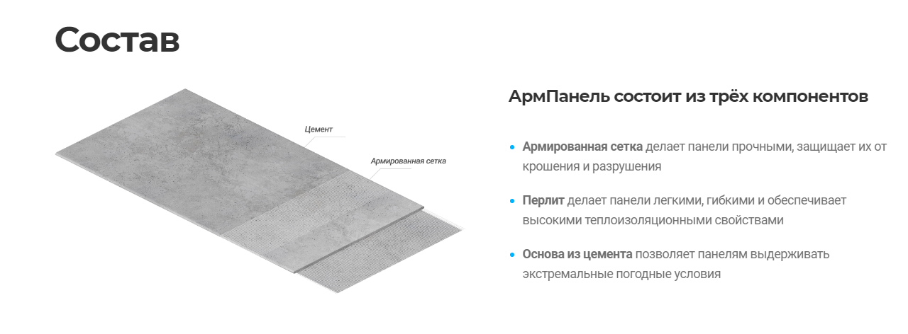 цементно перлитовая плита